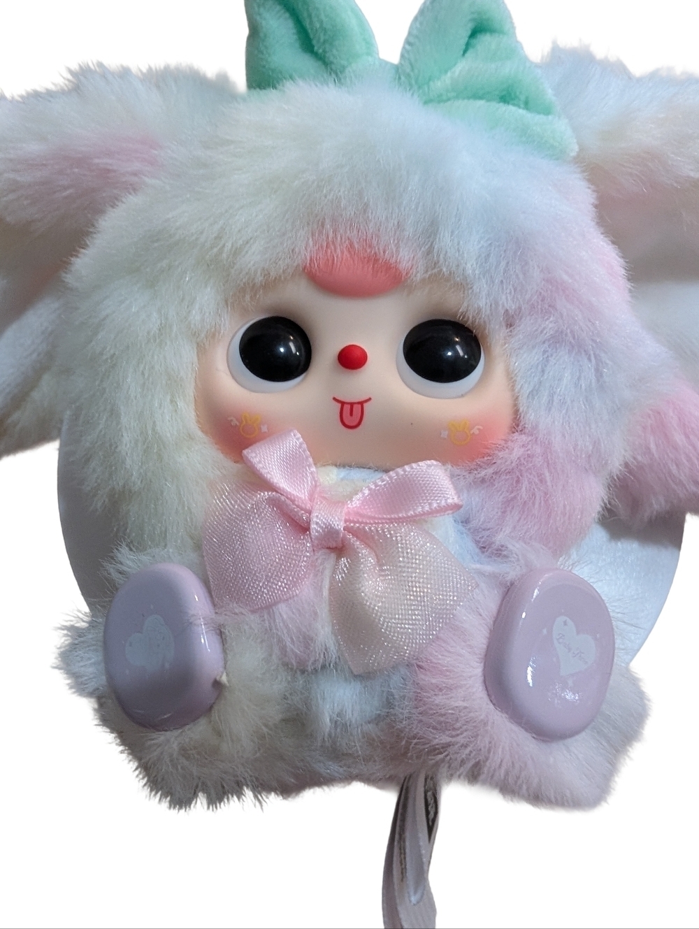 Baby Three ALICE Rabbit Town Plush - Peach Ripple - Picture 9 of 9